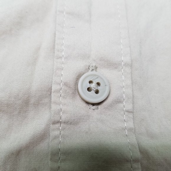 Columbia Khaki Button Down Outdoor Top Shirt XL - Picture 8 of 10